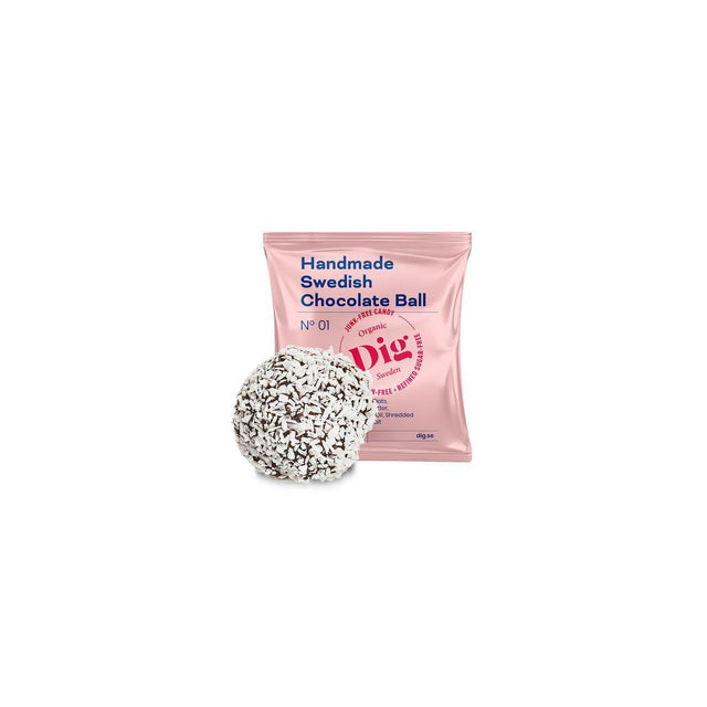 Chocolate ball GET RAW DIG Organic 25g