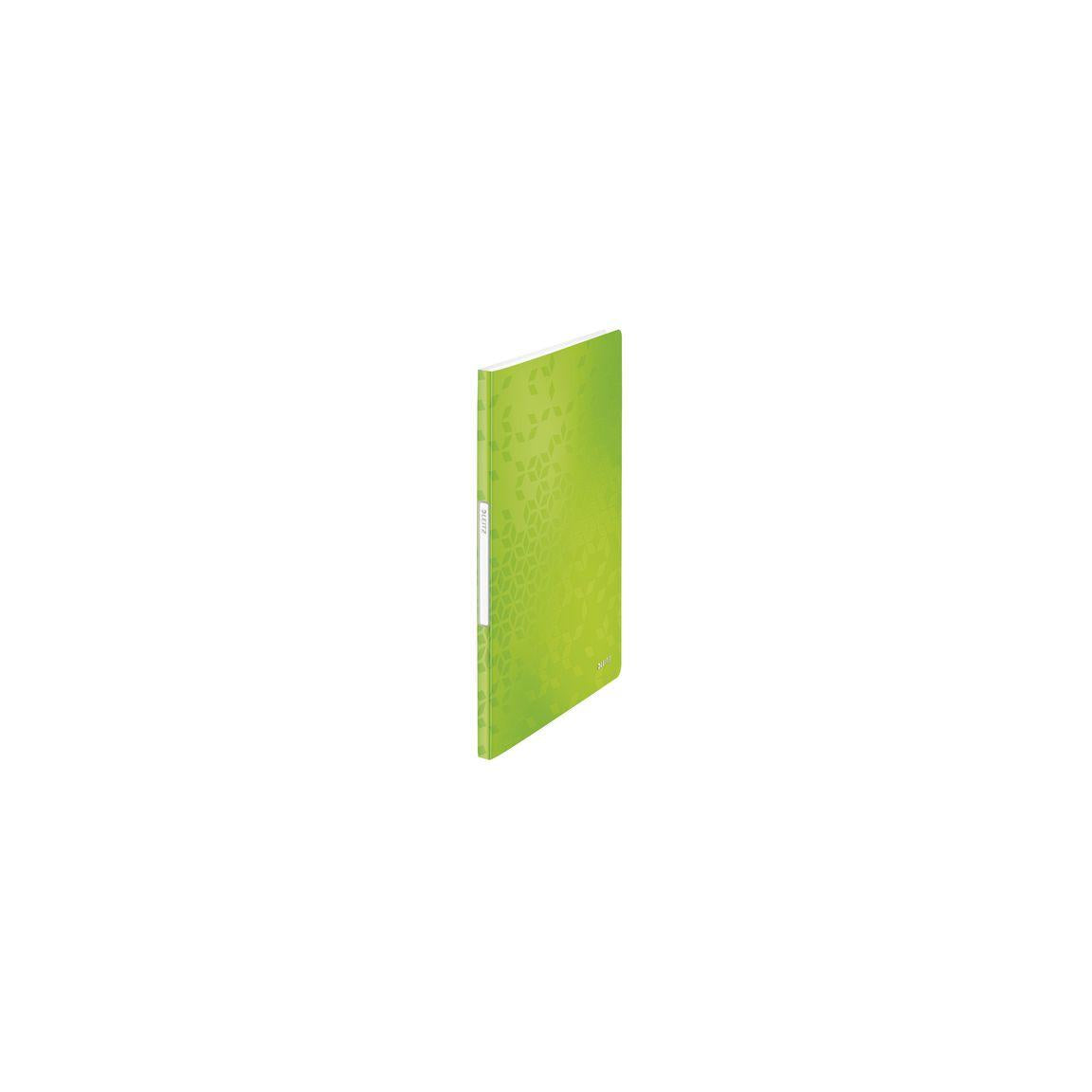 Demo book LEITZ WOW PP 20 pockets green