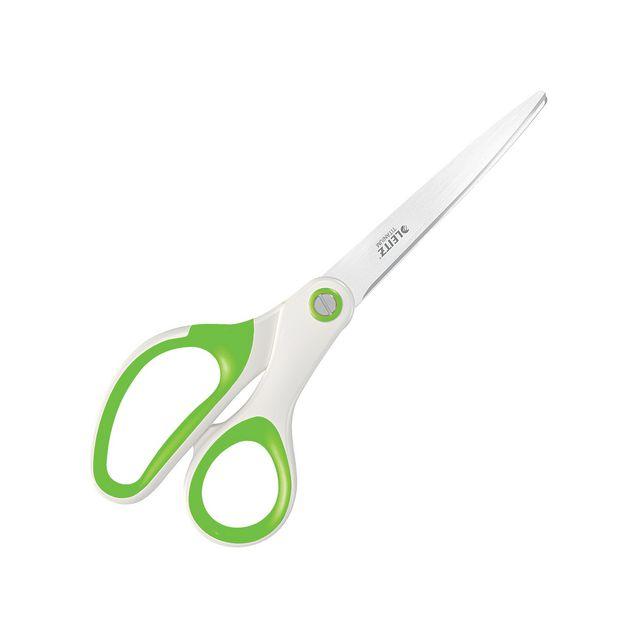Scissors LEITZ WOW Titanium 20,5cm green