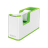Tape dispenser with tape WOW white/green