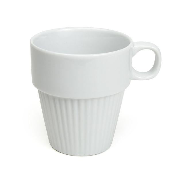 Mug VENEDIG Porcelain 30 cl 6/pc