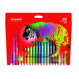 Fibre pen PENOL fine 20/pack