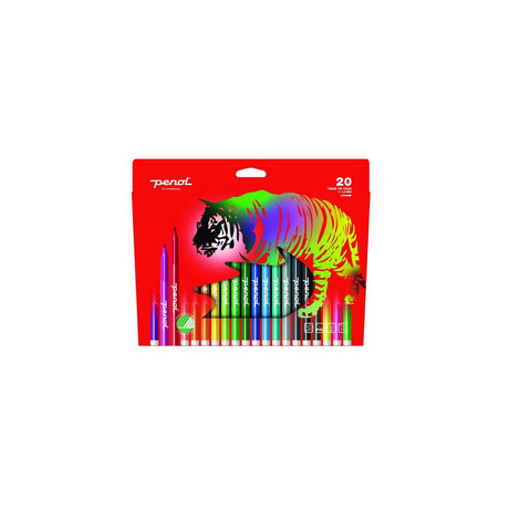 Fibre pen PENOL fine 20/pack