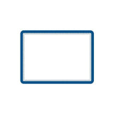 Magnetic frame DJOIS A4 blue 2/pc