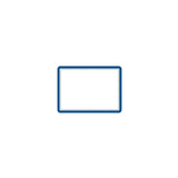Magnetic frame DJOIS A4 blue 2/pc