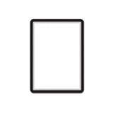 Magnetic frame self-adhesive DJOIS A4 black 2/pack