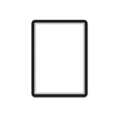 Magnetic frame self-adhesive DJOIS A4 black 2/pack