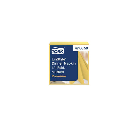 Napkin TORK LinStyle yellow 39x39cm 50/pack