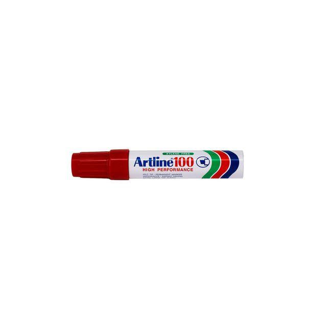 Marker pen ARTLINE 100 oblique 12mm red