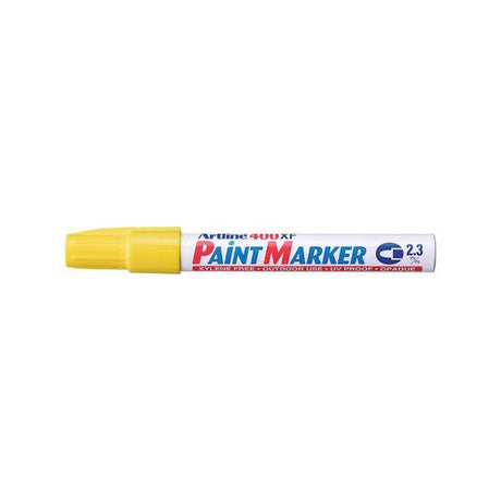Marking pen ARTLINE 400XF Paint round yellow