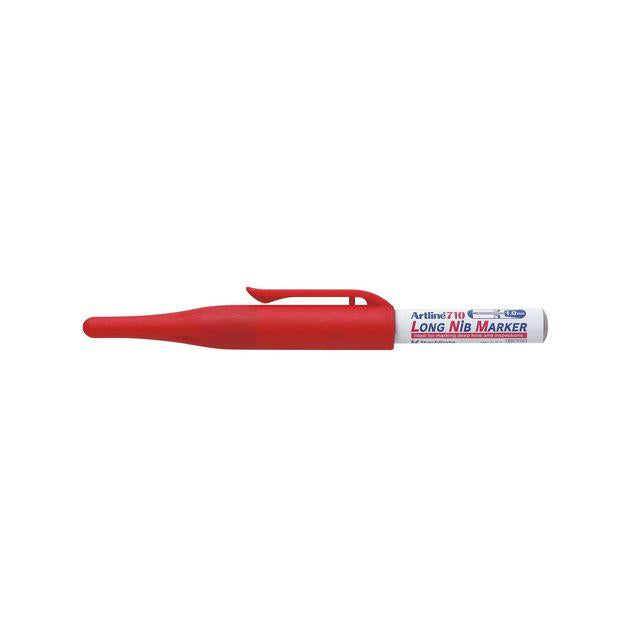 Marking pen ARTLINE 710 Long Nib round red