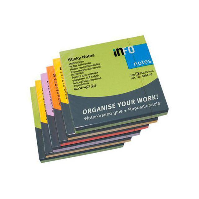 Notes INFO NOTES 75x75mm Spring