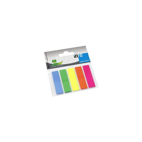 Index INFO NOTES 12x44mm 5 colour 125/pc