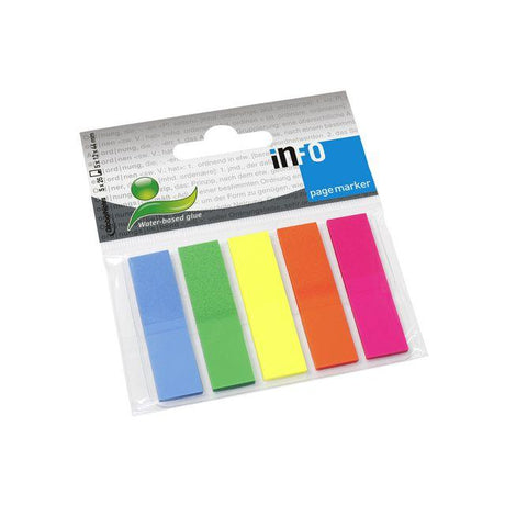 Index INFO NOTES 12x44mm 5 colour 125/pc