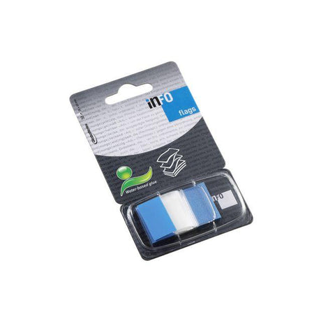 Index INFO NOTES 25x43mm blue 50/pack