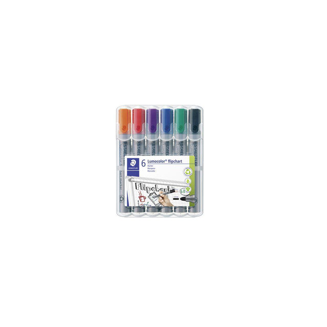 Lumocolor flipchart pen 6/pc