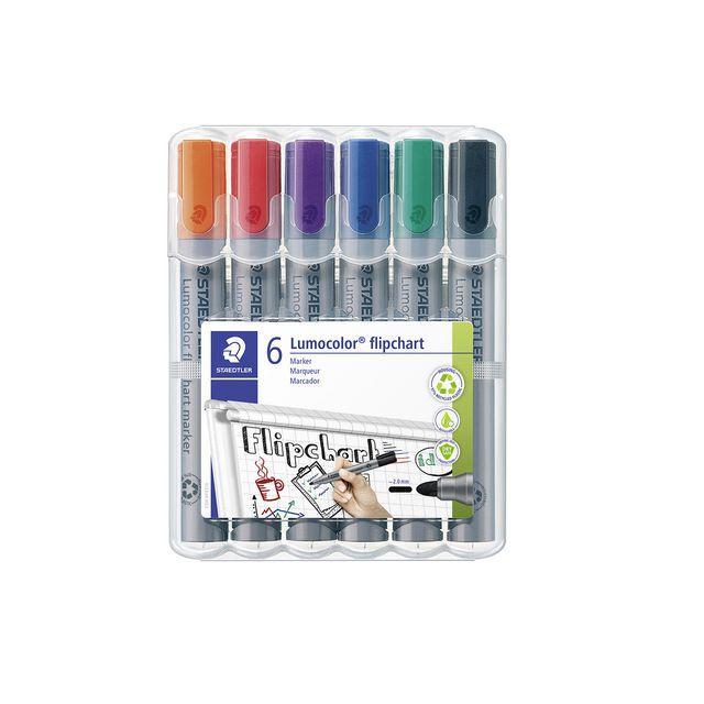 Lumocolor flipchart pen 6/pc