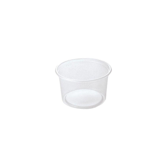Plastic mould round 300ml 50/pack