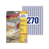 Label AVERY avtagb 17,8x10mm 8100/fp