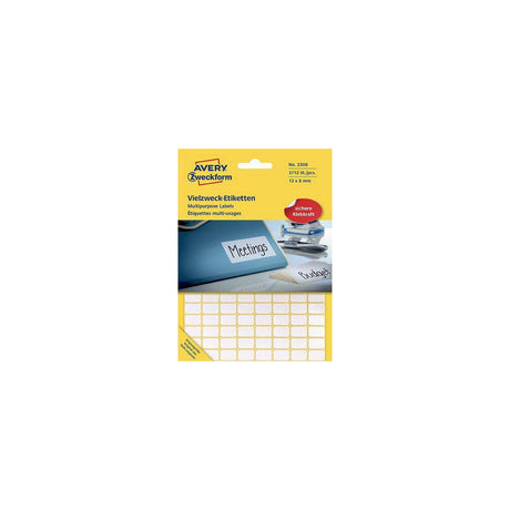 Label AVERY handwritten 13x8mm 3712/fp