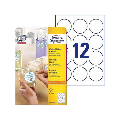 Label AVERY avtagb 60mm 300/fp
