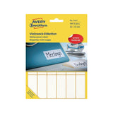Label AVERY handwritten 50x19mm 486/pc