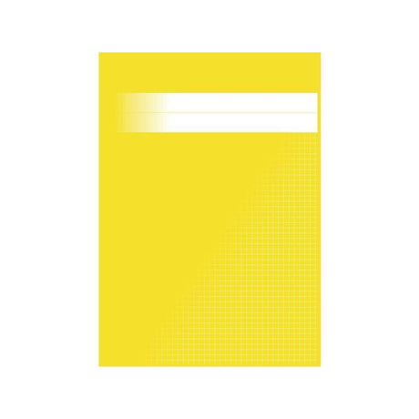 Counting booklet A4 squared 5x5mm yellow