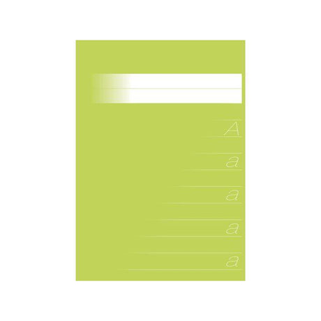 Letter book A5 light green