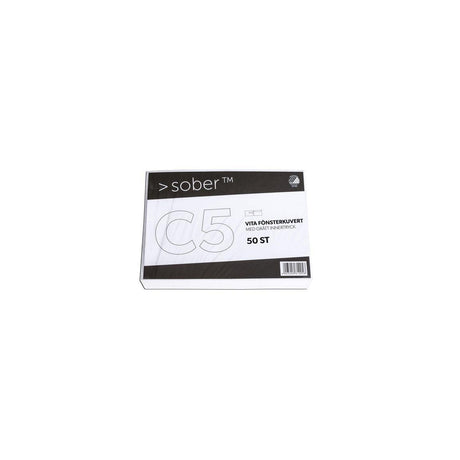 Envelope consumer pack C5H2 FH white 50/pack