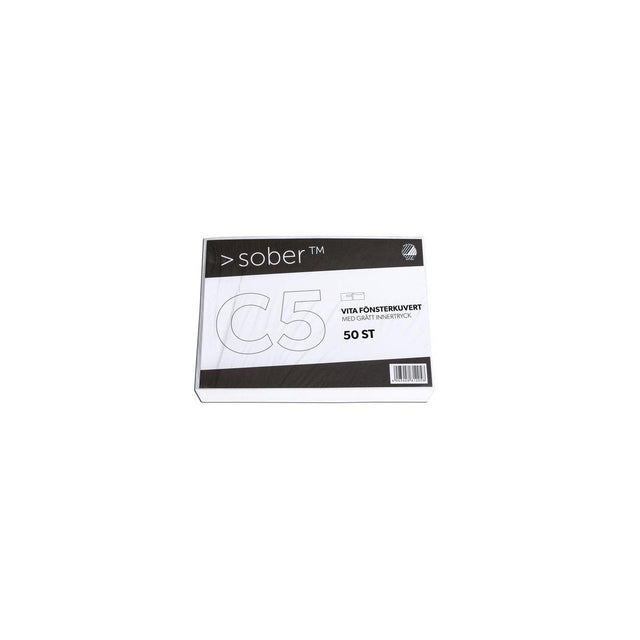 Envelope consumer pack C5H2 FH white 50/pack