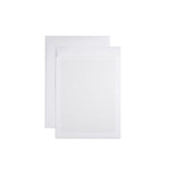 Cardboard spine bag white C4 229x324mm 125/pc