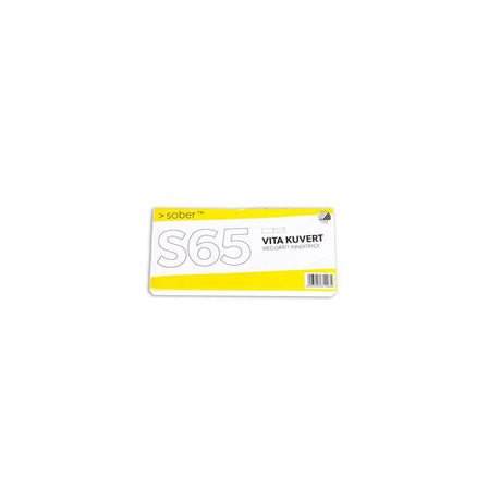 Envelope consumer fp S65 FH white 50/fp