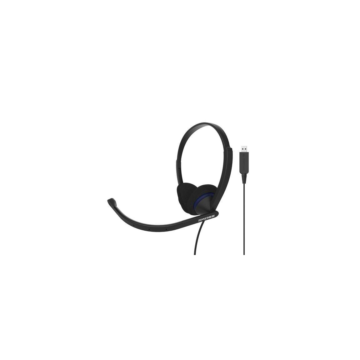Headset KOSS CS200 On-Ear USB-A