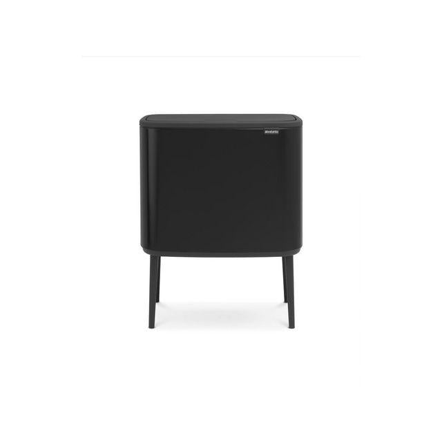 Wastepaper basket BRABANTIA Bo Touch 36L black
