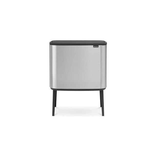 Wastepaper basket BRABANTIA Bo Touch 3x11Lmatt
