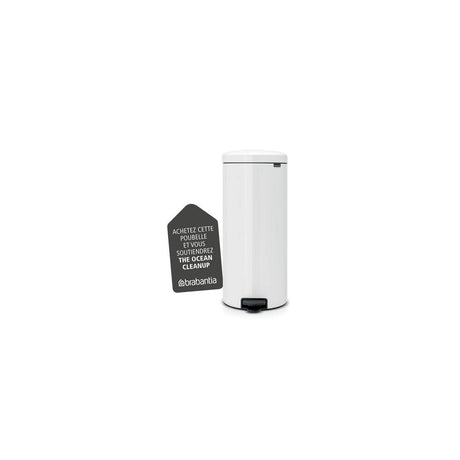 Wastepaper basket BRABANTIA NewIcon 30L white