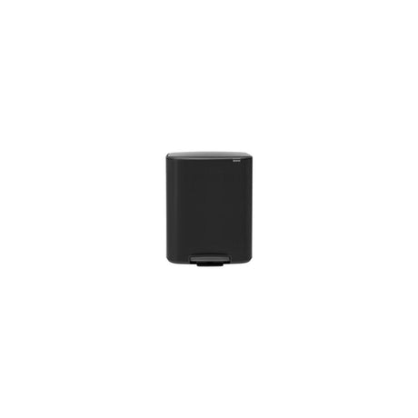 Wastepaper basket BRABANTIA Pedal Bo 60L black