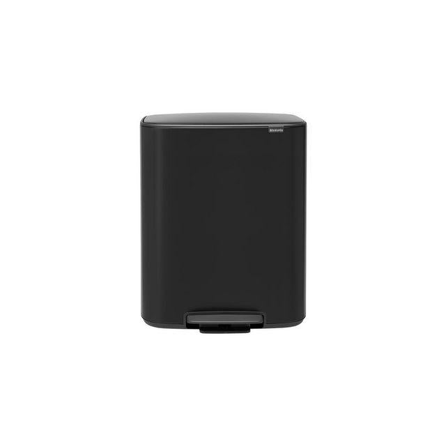 Wastepaper basket BRABANTIA Pedal Bo 2x30L en