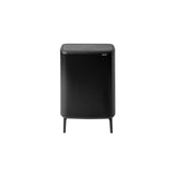 Wastepaper basket BRABANTIA Bo Touch 60L black