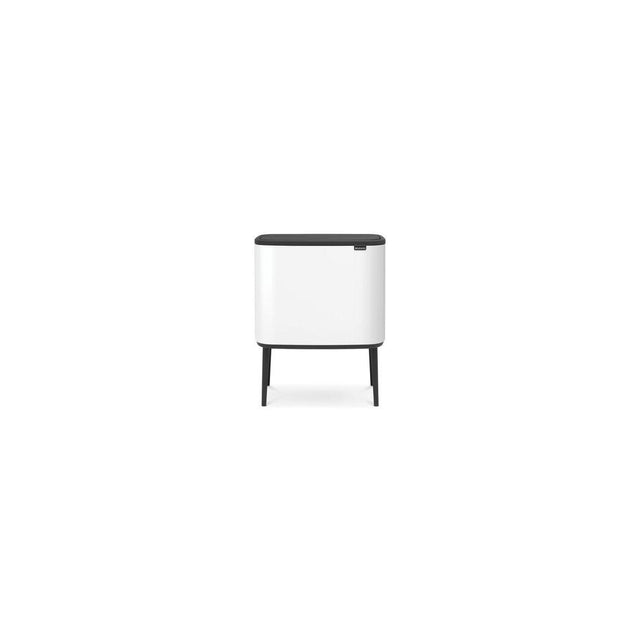 Wastepaper basket BRABANTIA Bo Touch 11+23Lwhite