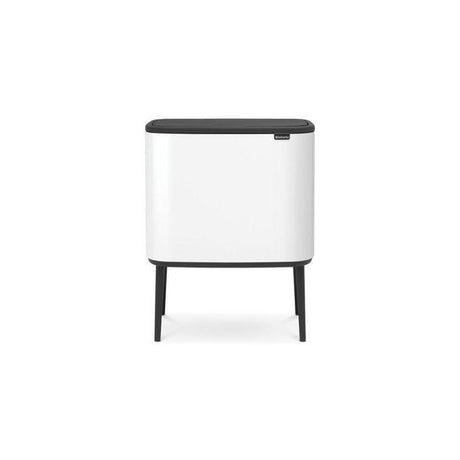 Wastepaper basket BRABANTIA Bo Touch 11+23Lwhite