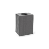 Laundry basket BRABANTIA rectangular 55L black