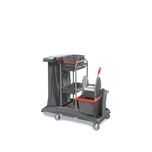 Ecogreen Flex Press cleaning trolley