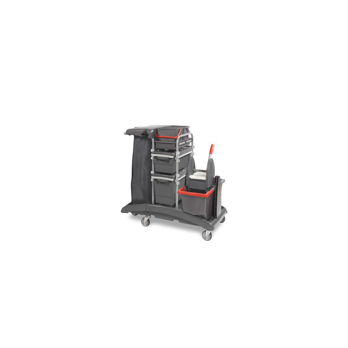 Cleaning trolley Ecogreen Tray Press