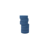 Colour pucks 57mm, dark blue 6/pc