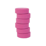 Colour pucks 57mm, pink 6/pc