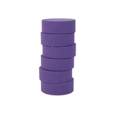 Colour pucks 57mm, purple 6/pc