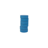 Colour pucks 57mm, blue 6/pc