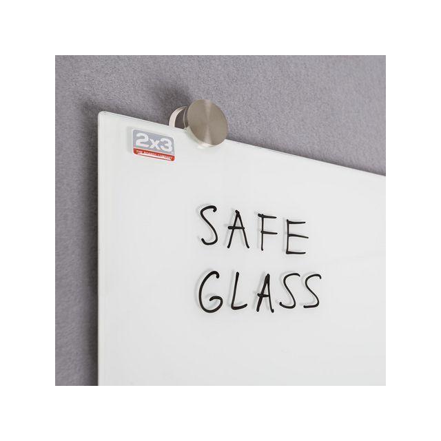 Glass board Magnetic 150x120cm white