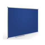 Notice board 90x120cm blue
